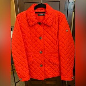 NWOT Ralph Lauren quilted jacket. Size Medium